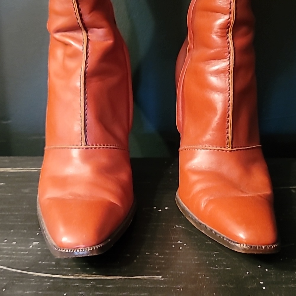 Tod's  Cognac  Boots